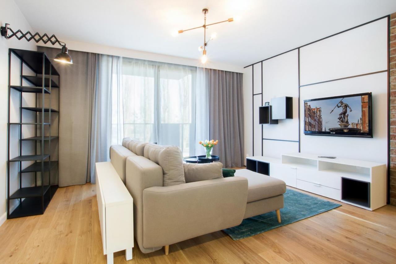 Apartment Front Park Sadowa With Parking By Noclegi Renters Гданьск Экстерьер фото